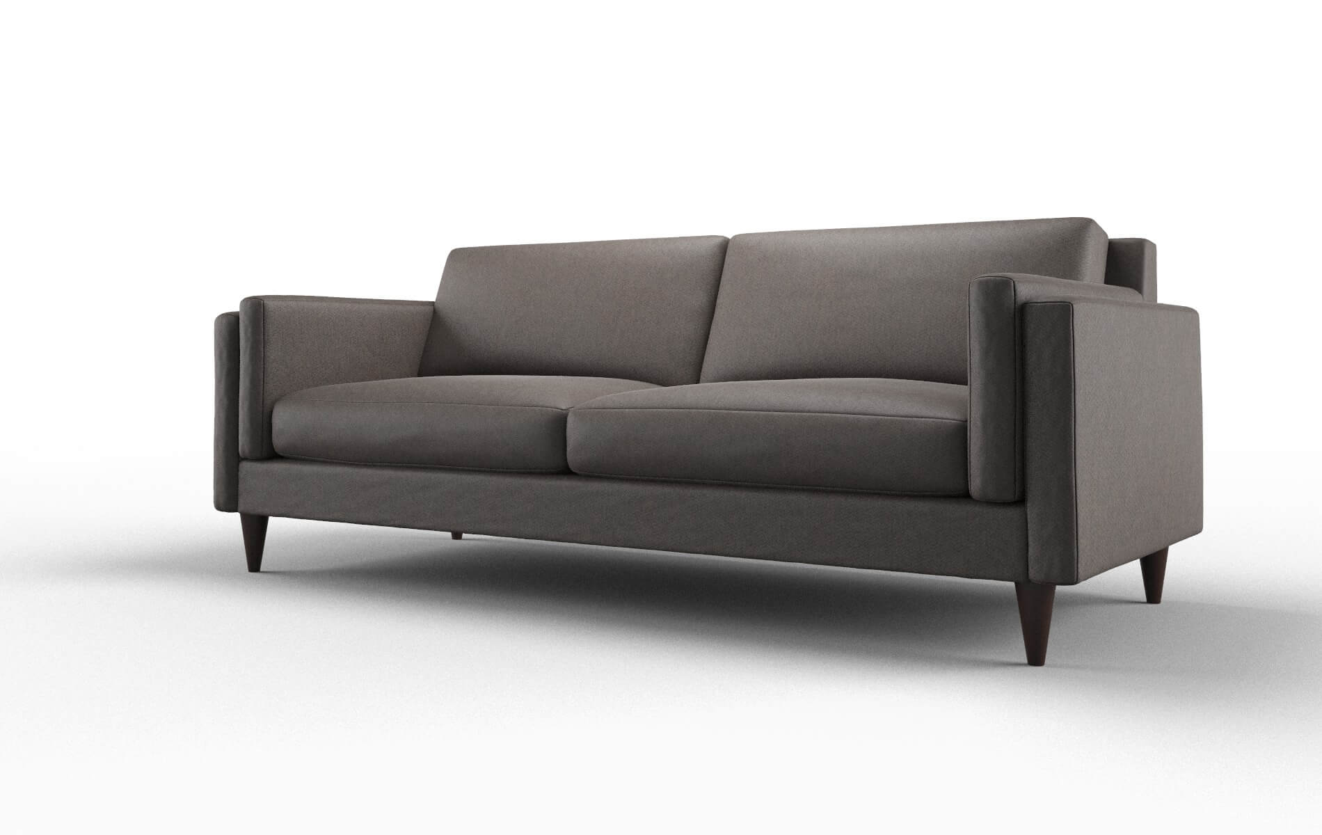 Helsinki Naples Graphite Sofa espresso legs 4