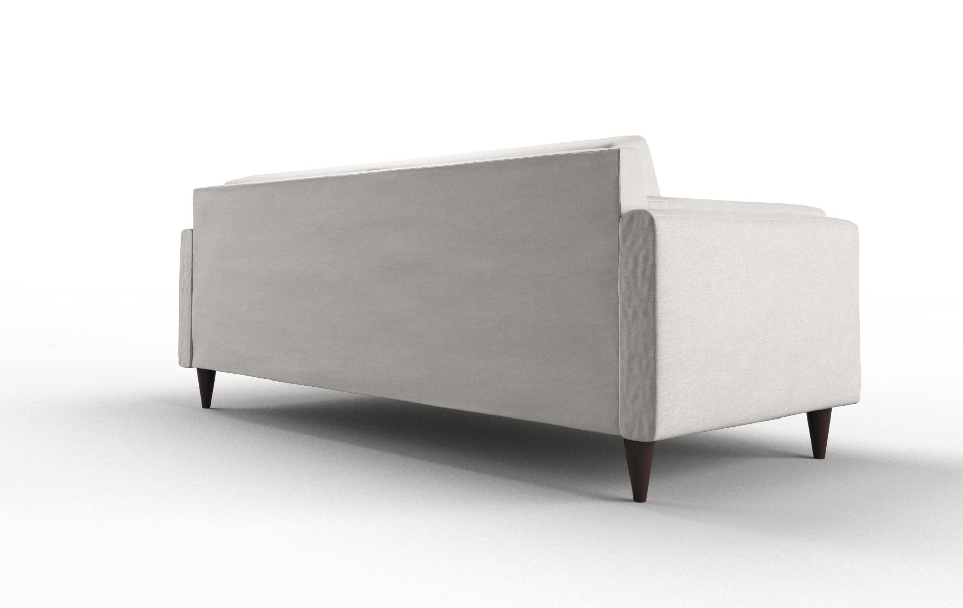 Helsinki Noble Grey Sofa espresso legs 5