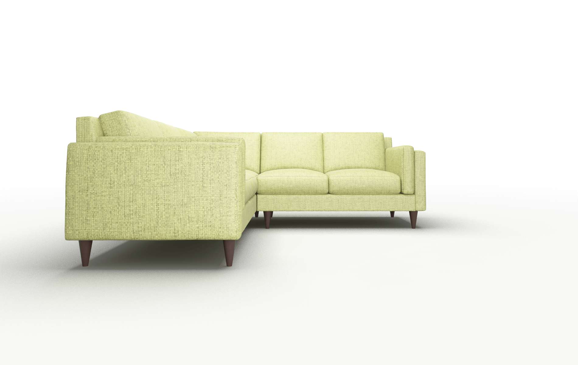 Helsinki Notion Appletini Sectional espresso legs 2