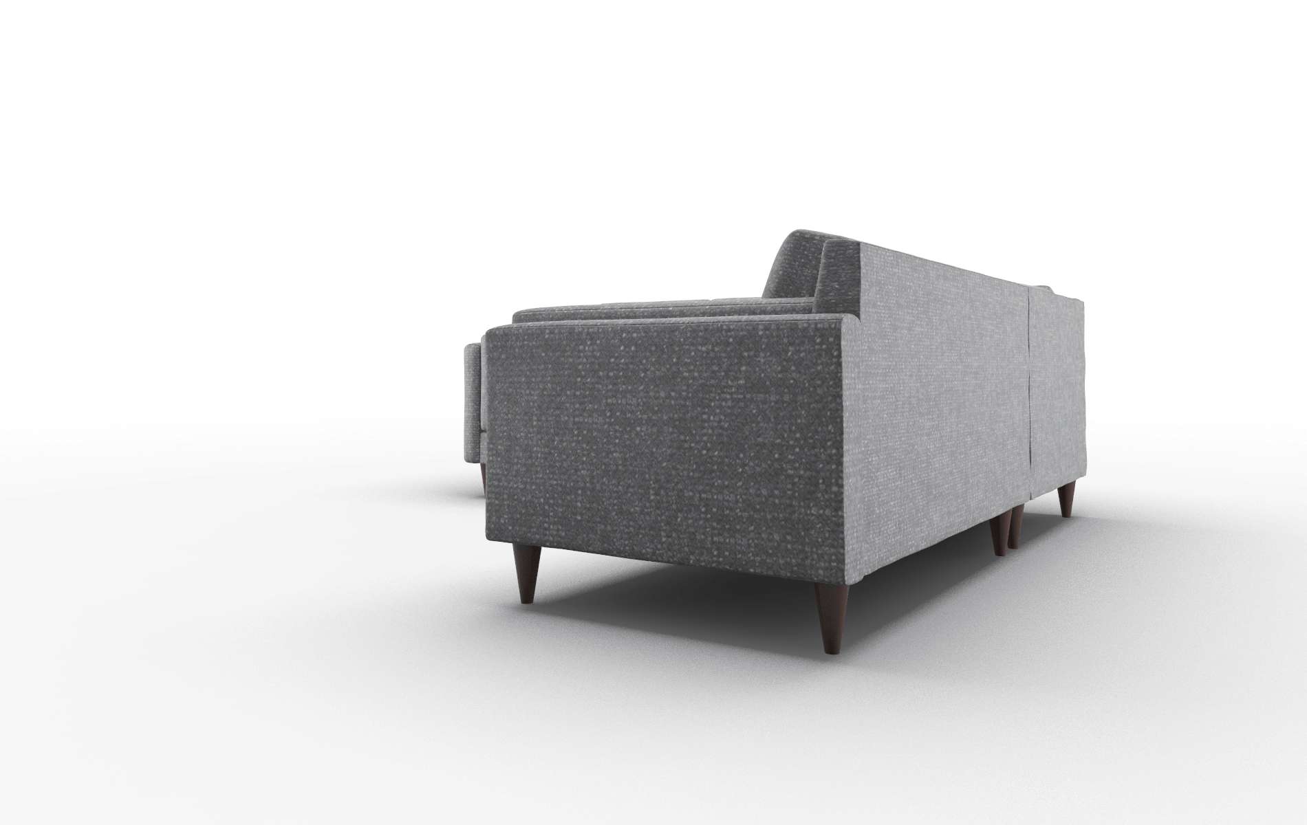 Helsinki Notion Graphite Sectional espresso legs 4