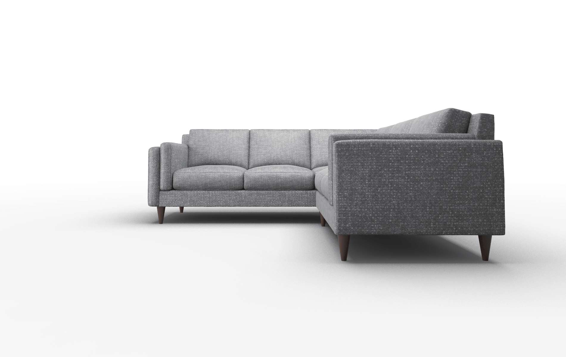 Helsinki Notion Graphite Sectional espresso legs 5