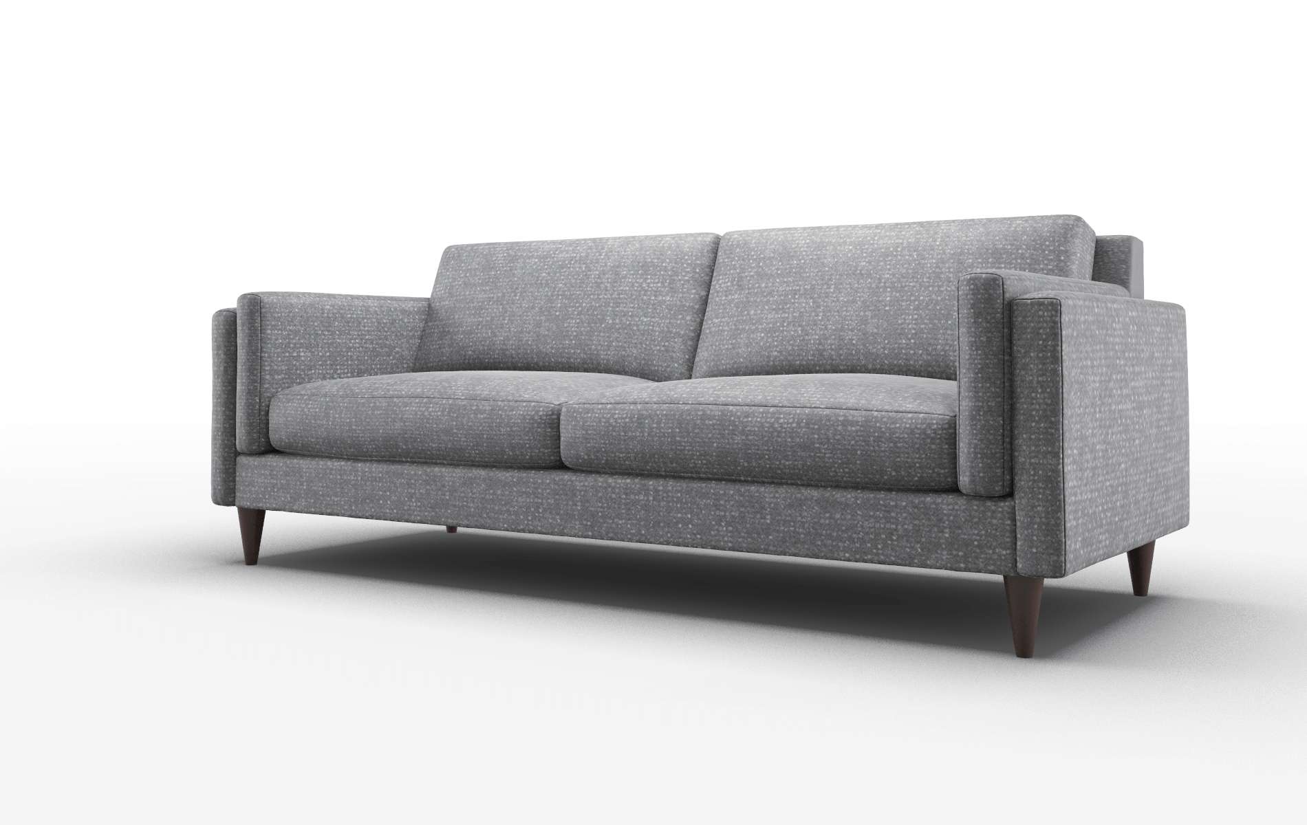 Helsinki Notion Graphite Sofa espresso legs 4