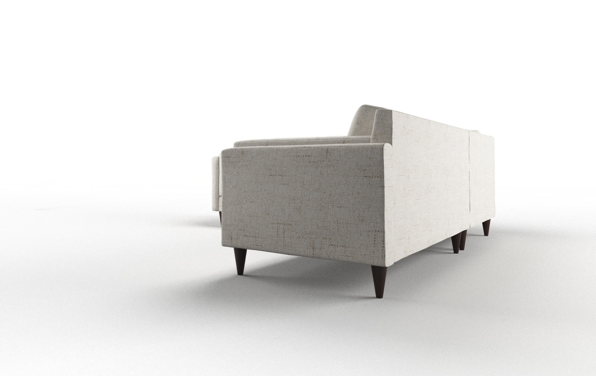 Helsinki Oceanside Natural Sectional espresso legs 4