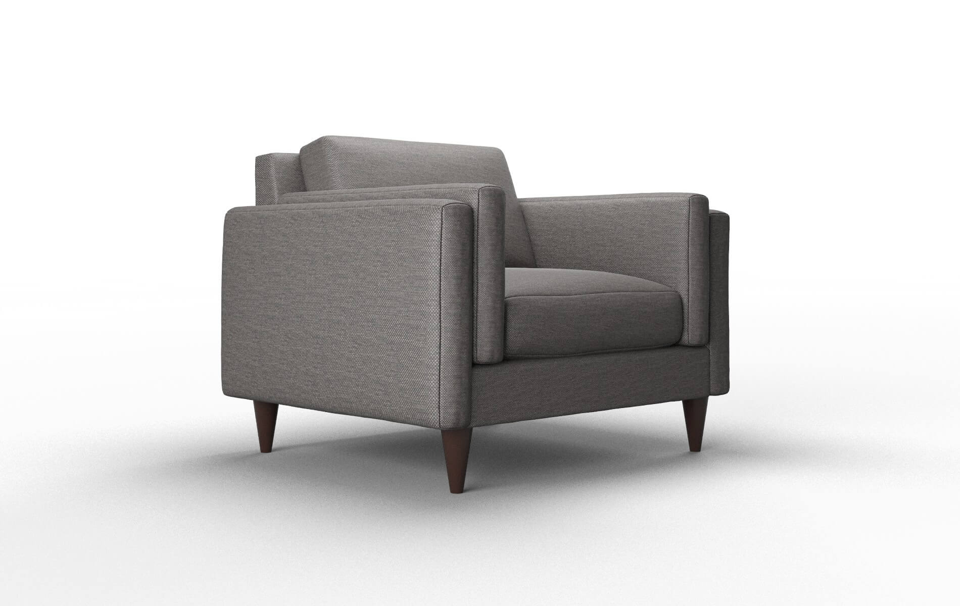 Helsinki Oscar Charcoal Chair espresso legs 2