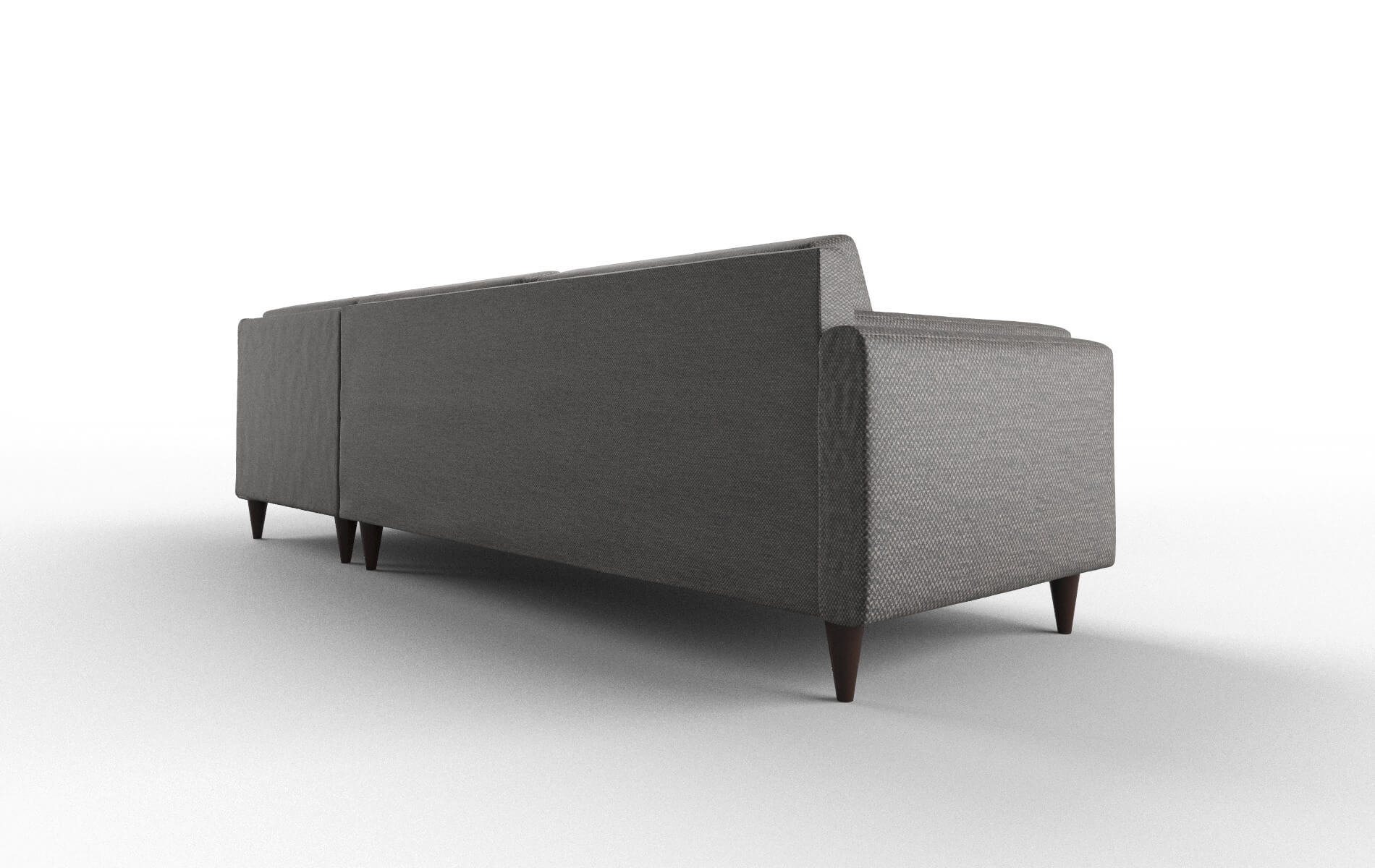 Helsinki Oscar Charcoal Panel espresso legs 5