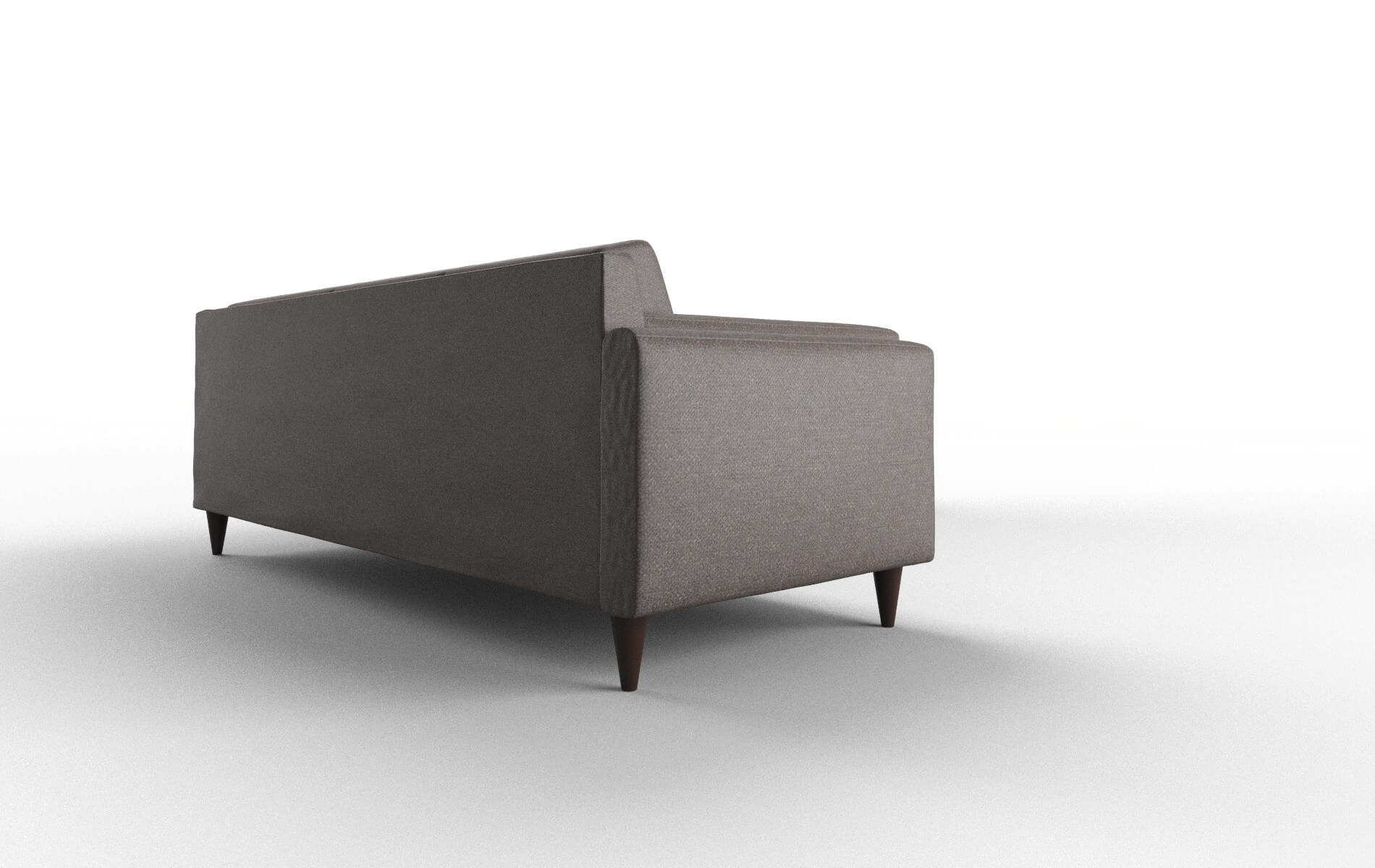 Helsinki Oscar Chocolate Sectional espresso legs 3