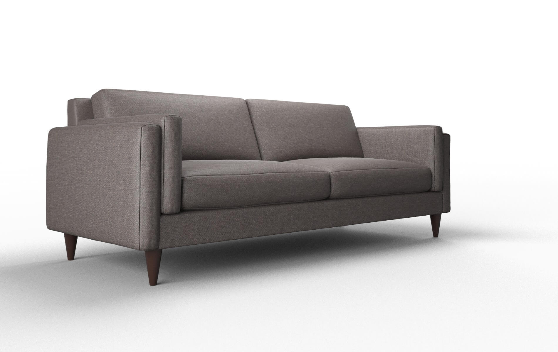 Helsinki Oscar Chocolate Sofa espresso legs 2