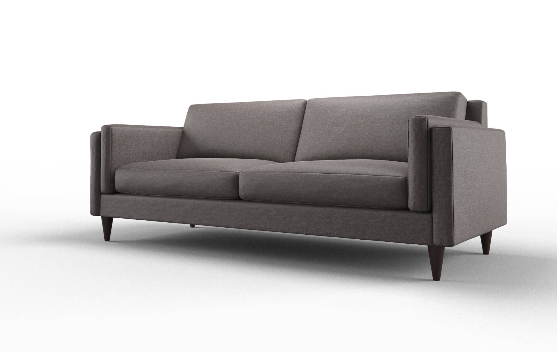 Helsinki Oscar Chocolate Sofa espresso legs 4
