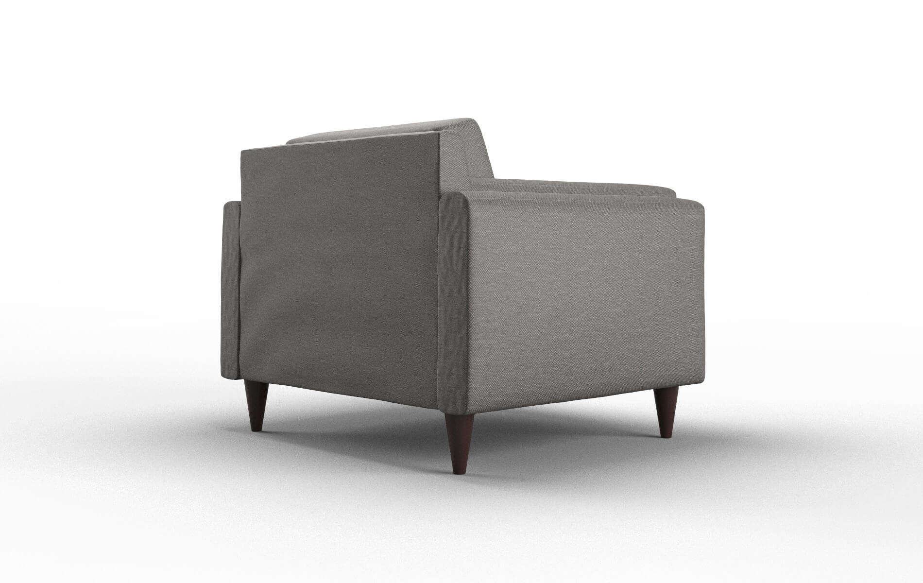 Helsinki Oscar Grey Chair espresso legs 5