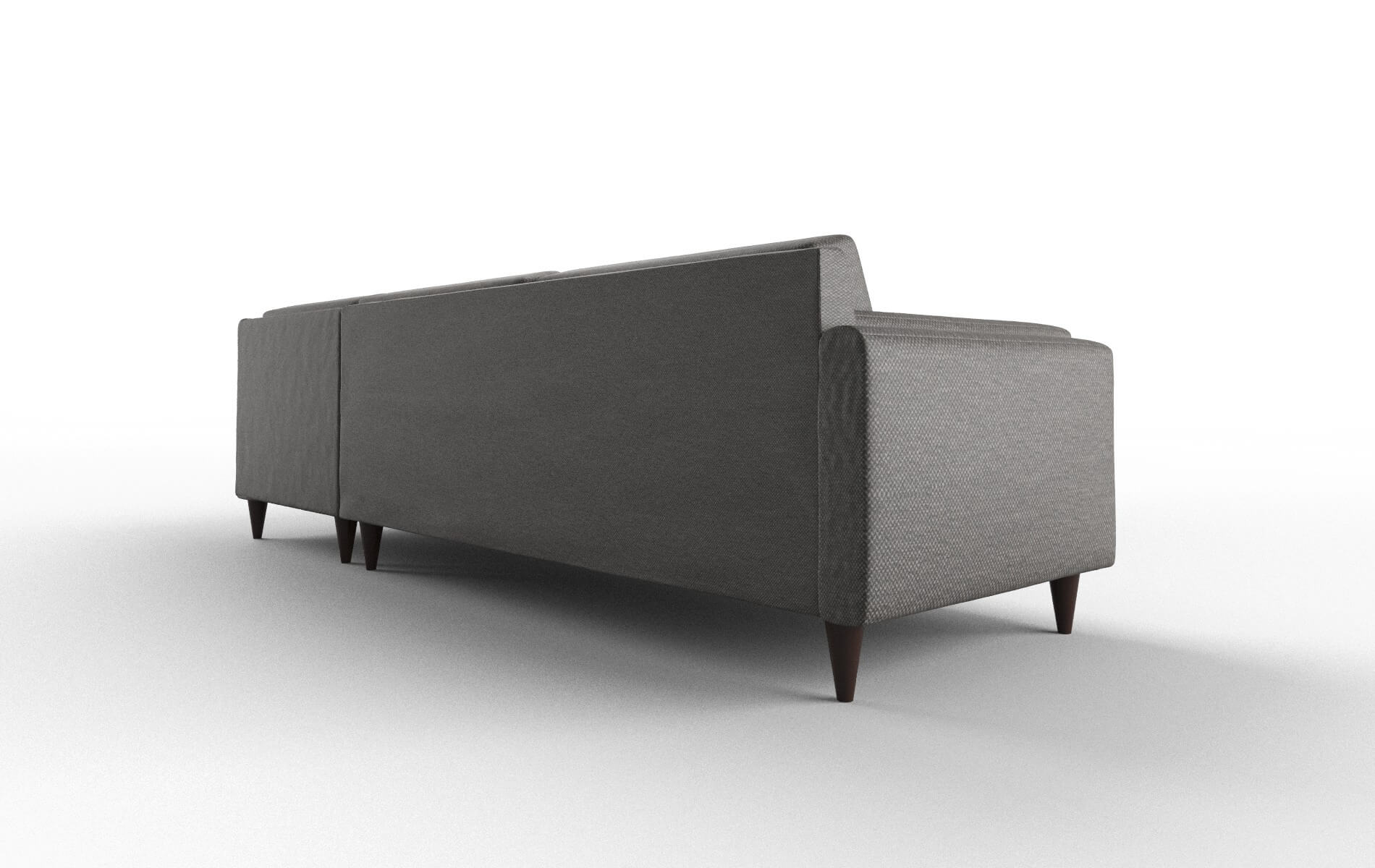 Helsinki Oscar Grey Panel espresso legs 5