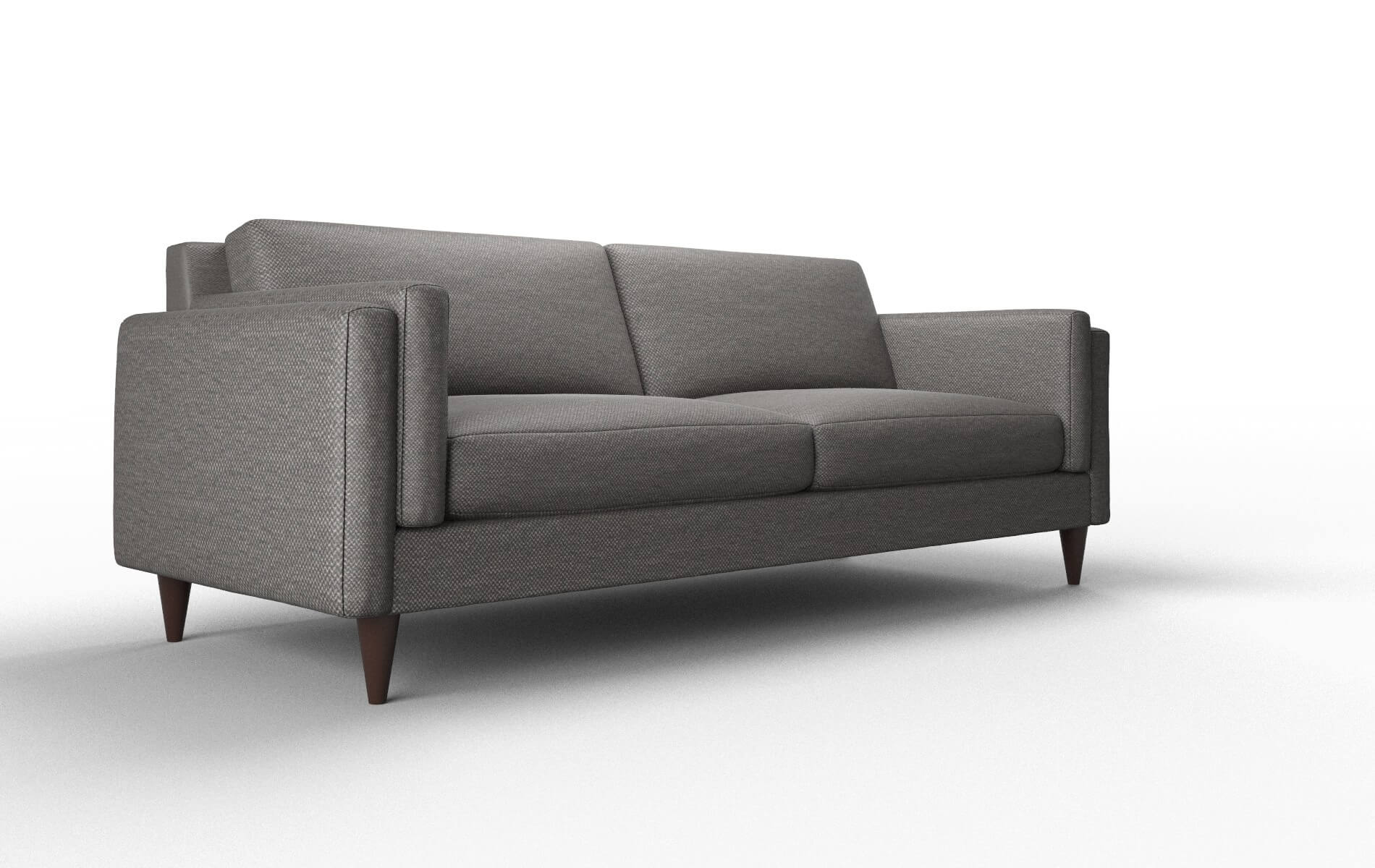 Helsinki Oscar Grey Sofa espresso legs 2