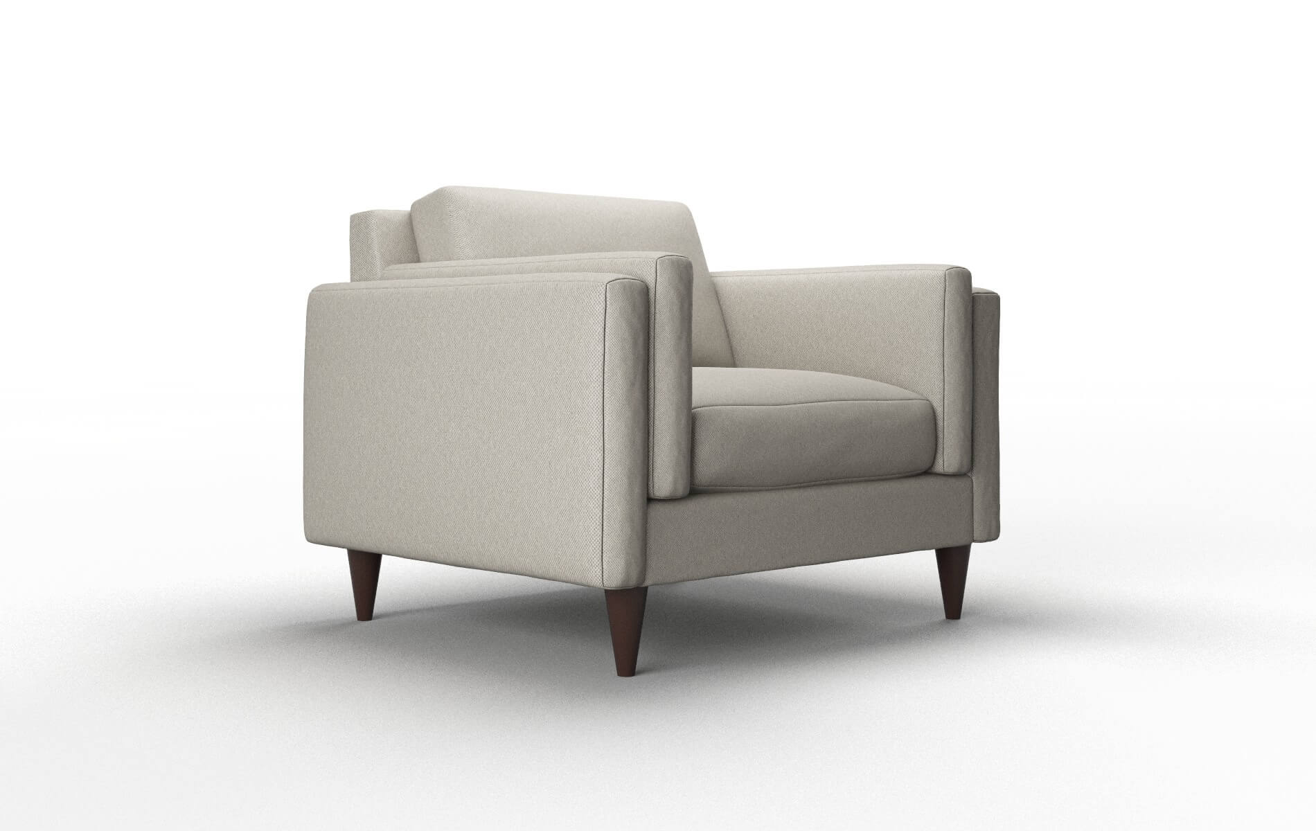 Helsinki Oscar Silver Chair espresso legs 2