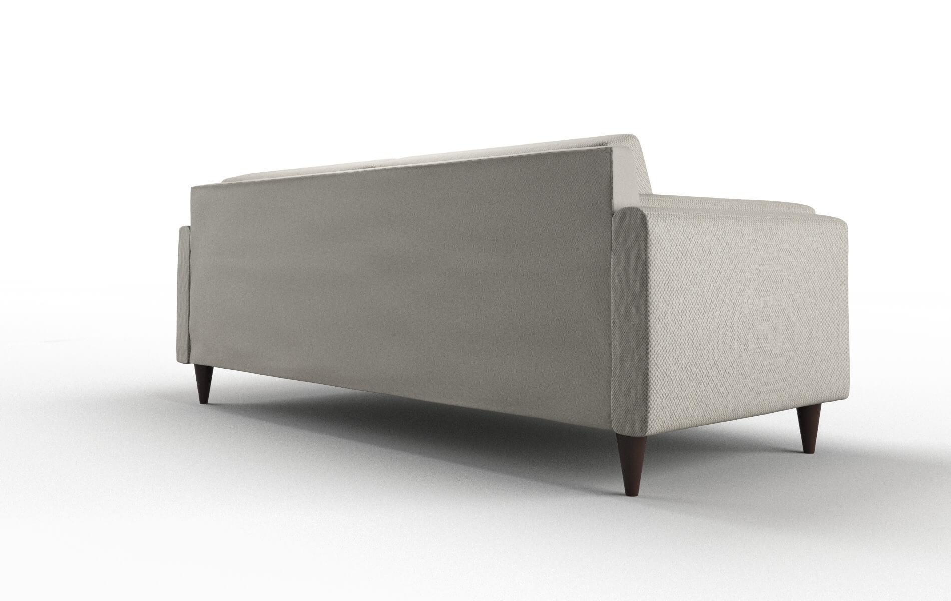 Helsinki Oscar Silver Sofa espresso legs 5