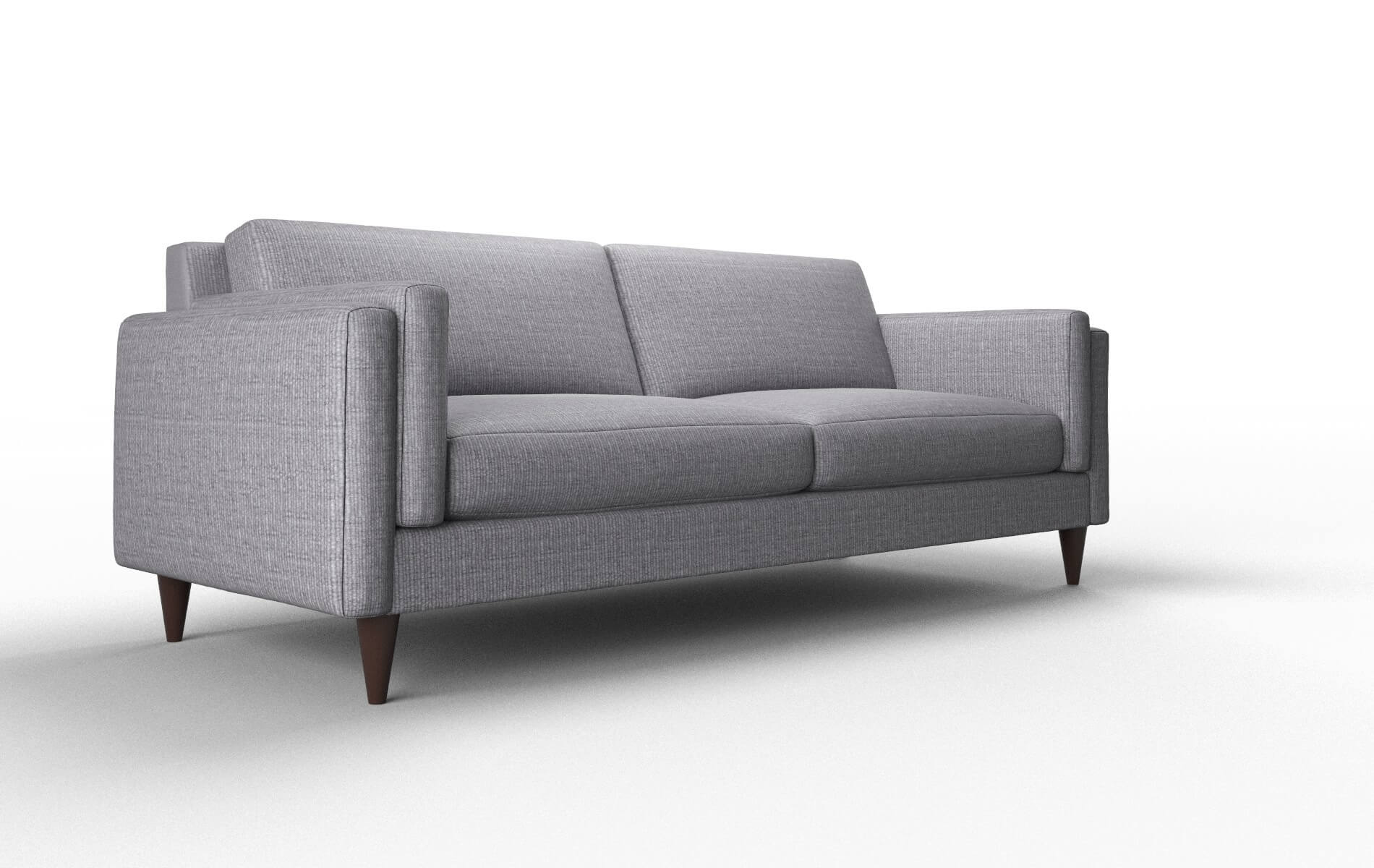 Helsinki Parker Ash Sofa espresso legs 2