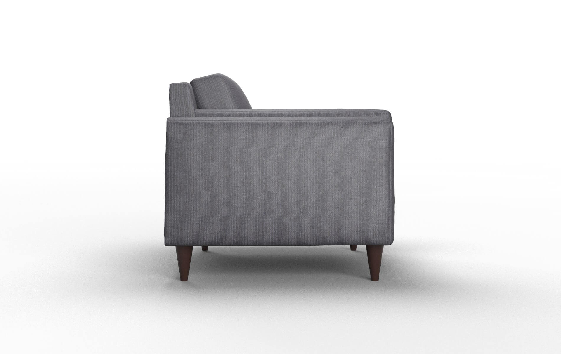 Helsinki Parker Charcoal Chair espresso legs 3