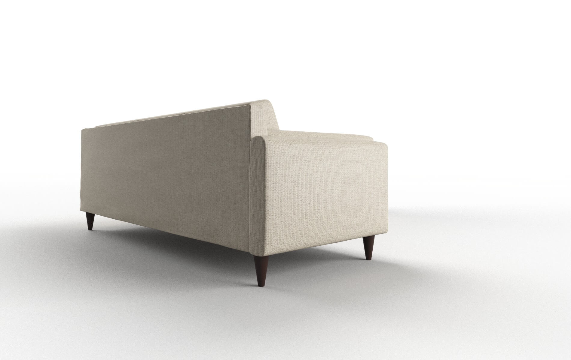 Helsinki Parker Linen Sectional espresso legs 3