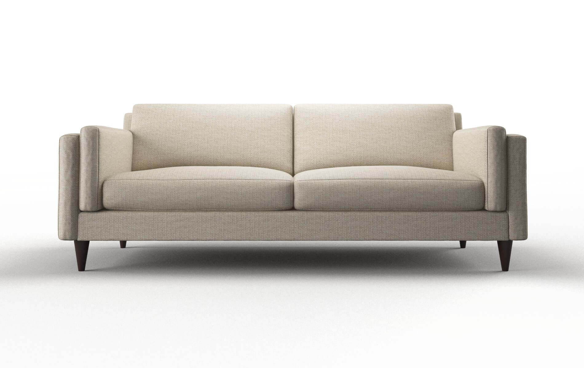 Helsinki Parker Linen Sofa espresso legs 1