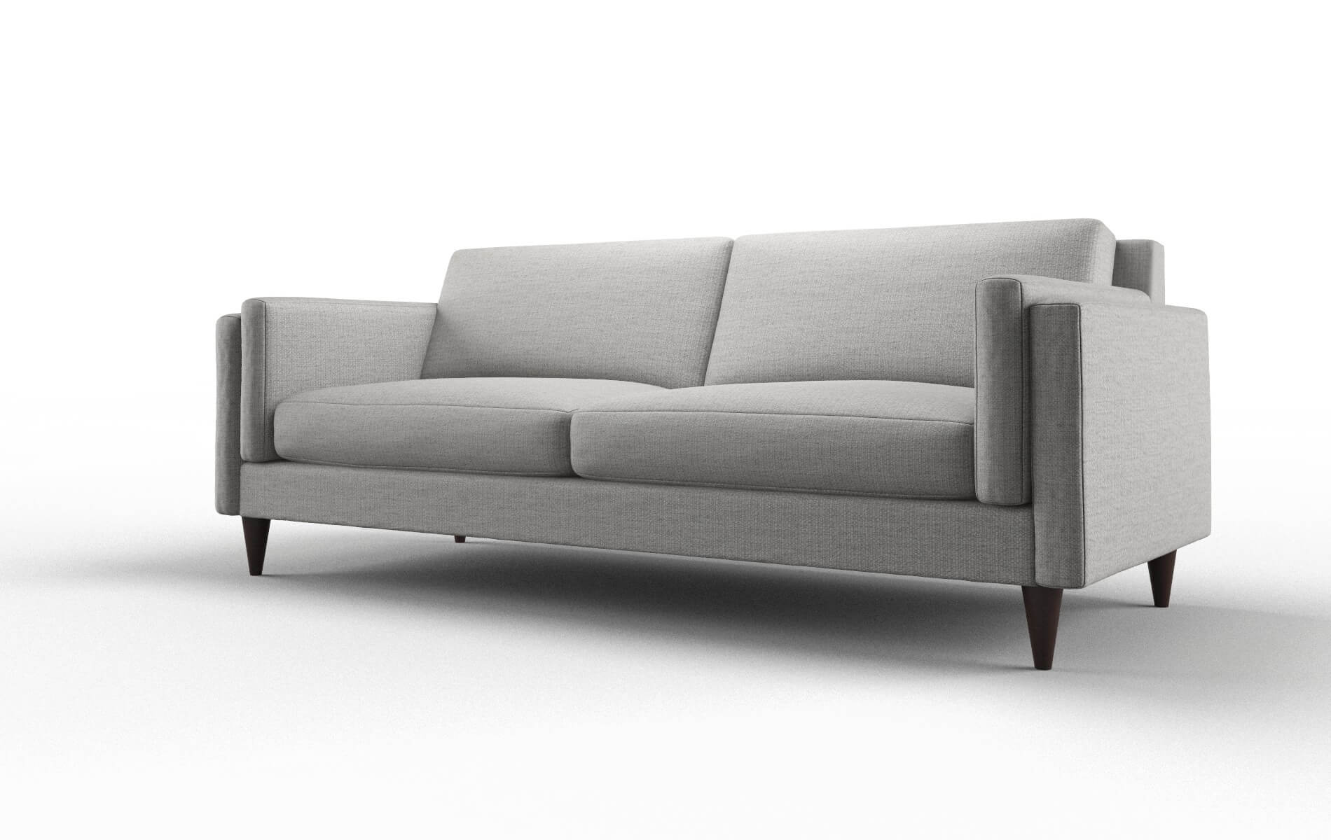 Helsinki Parker Silver Sofa espresso legs 4