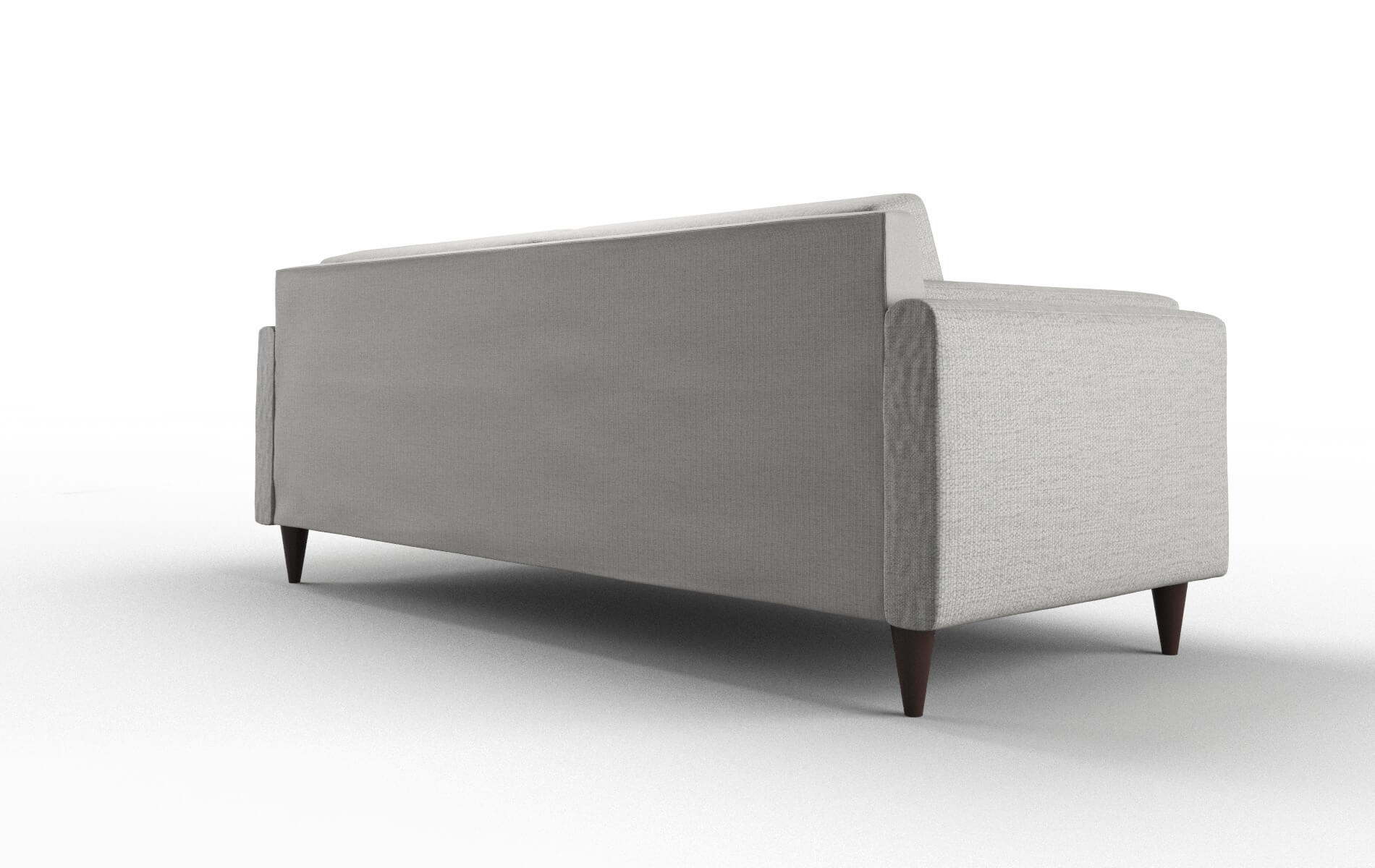 Helsinki Parker Silver Sofa espresso legs 5