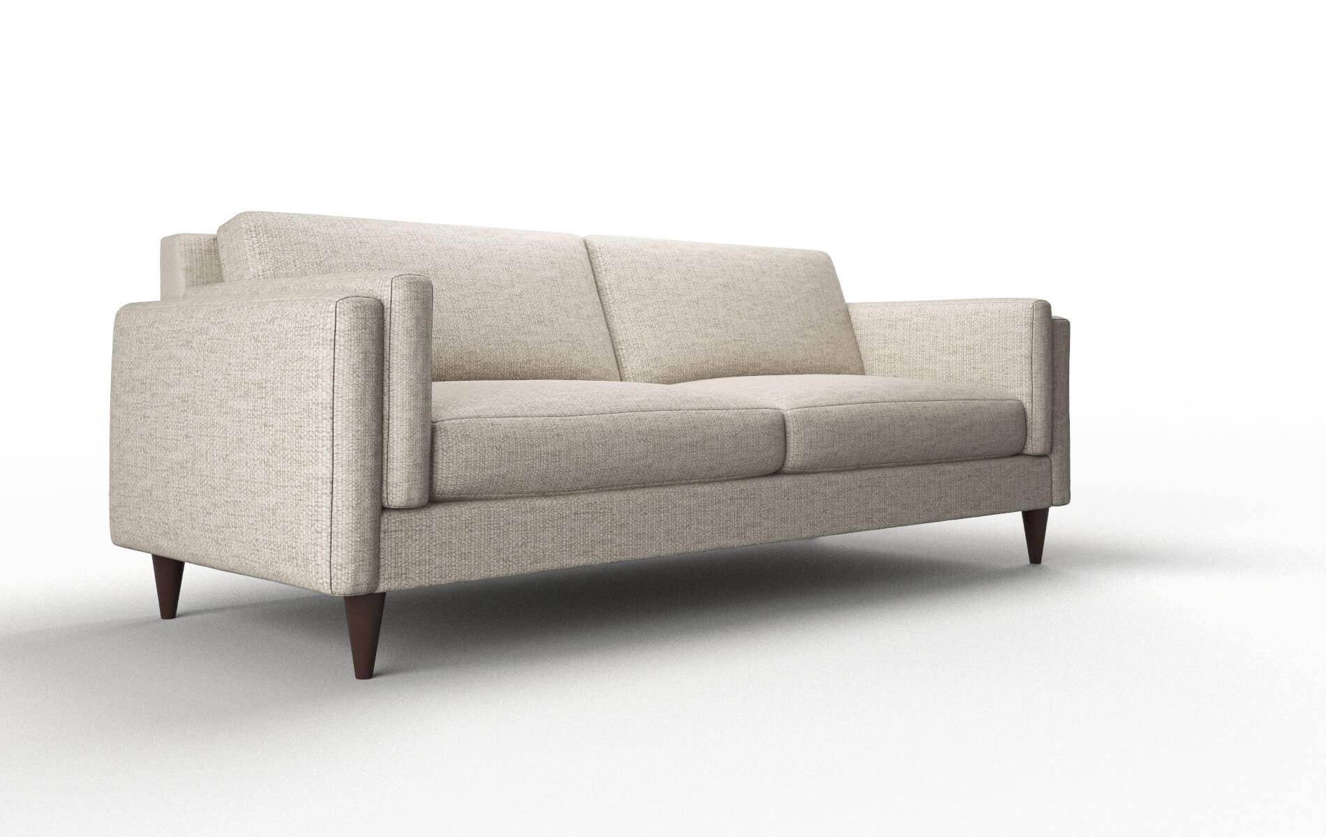 Helsinki Parker Wheat Sofa espresso legs 2