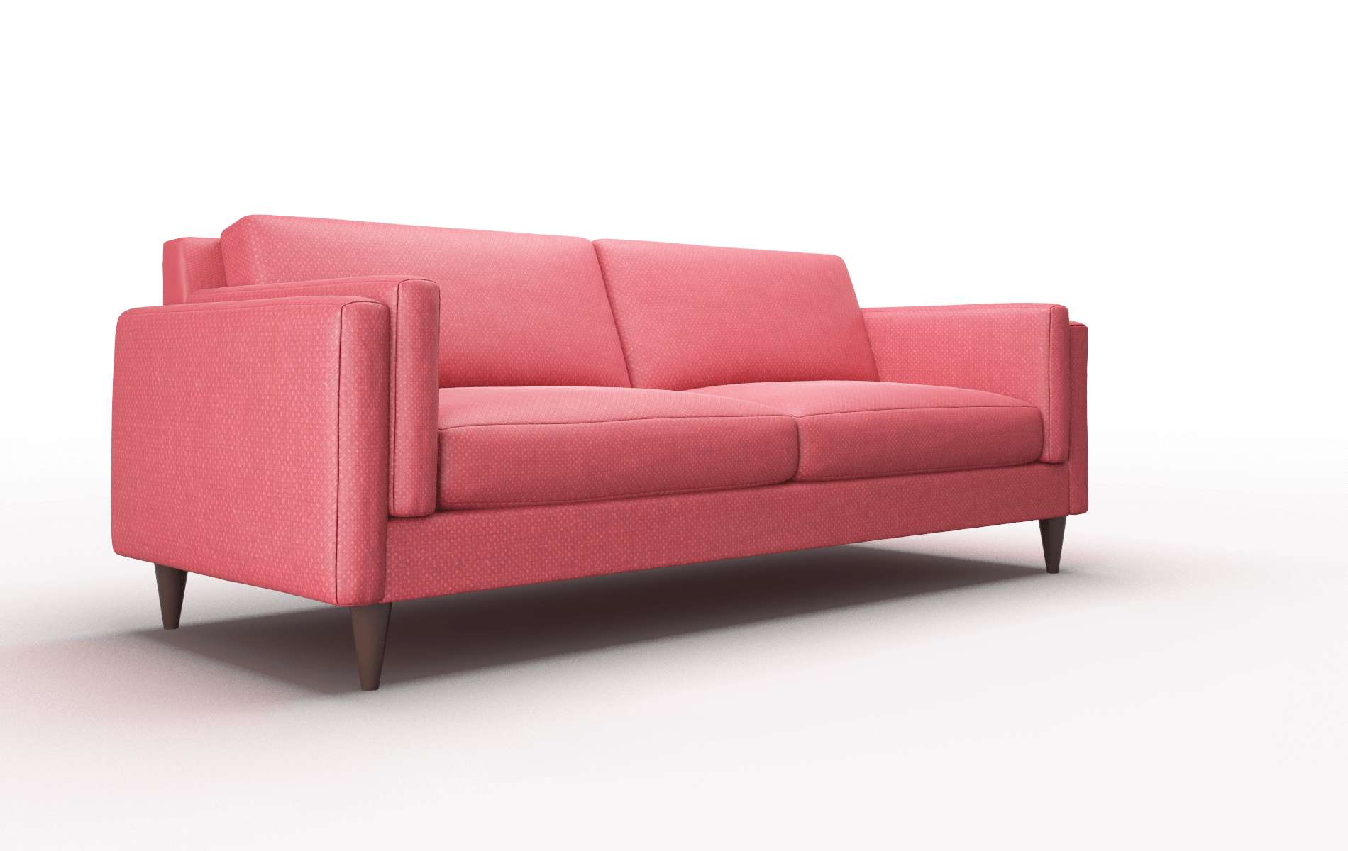 Helsinki Pauline Ruby Sofa espresso legs 2