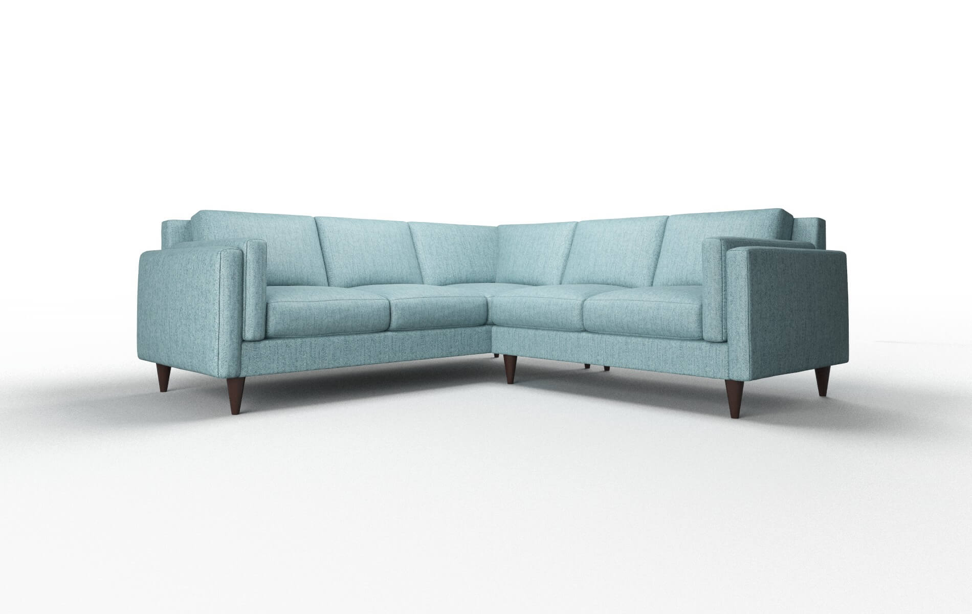 Helsinki Prisma Hydrate Sectional espresso legs 1