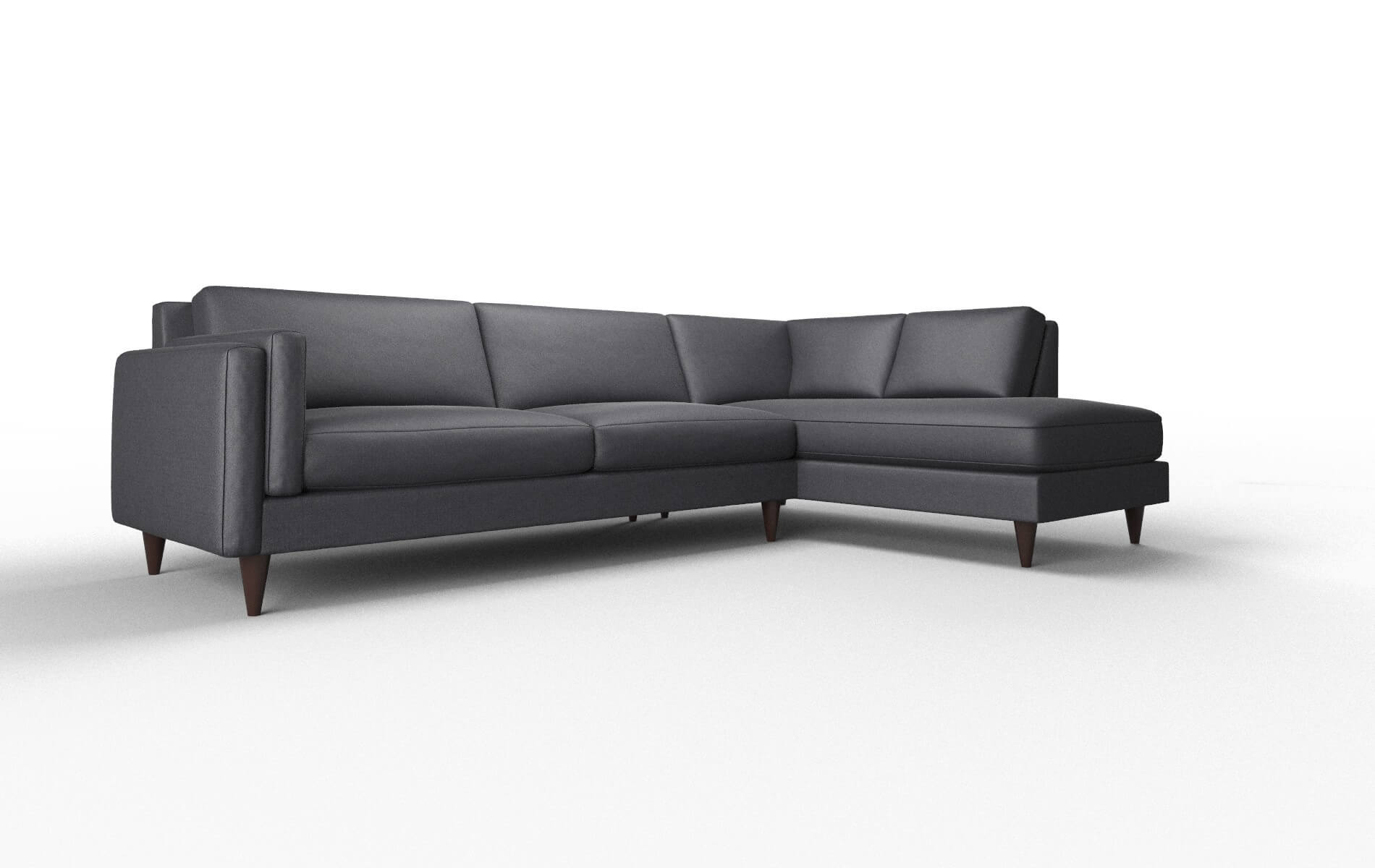 Helsinki Redondo Navy Panel espresso legs 2