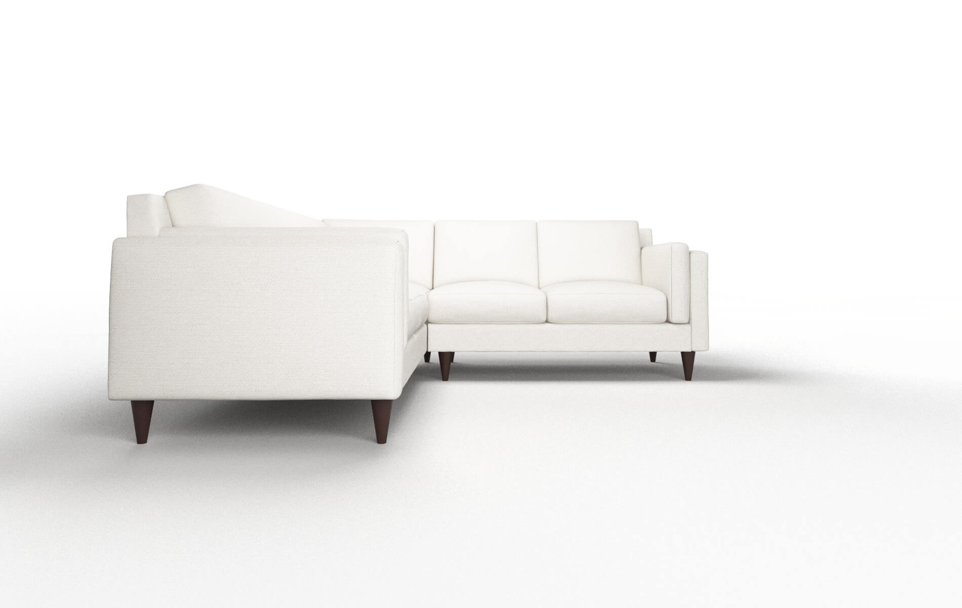 Helsinki Redondo Pearl Sectional espresso legs 2