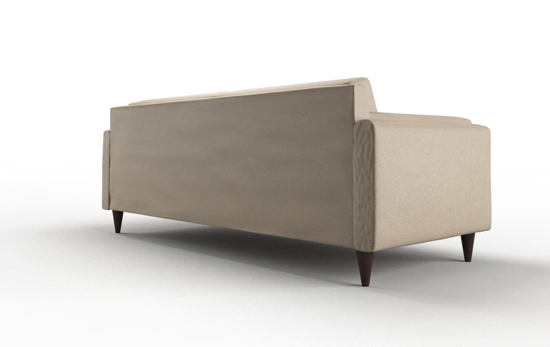 Helsinki Rocket Cappuccino Sofa espresso legs 5
