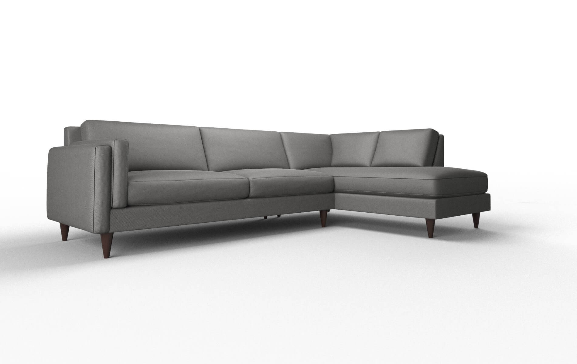 Helsinki Rocket Charcoal Panel espresso legs 2