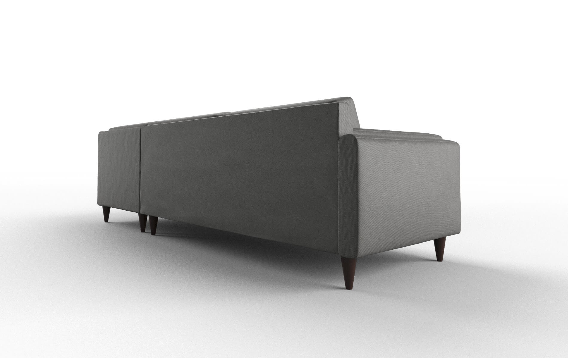 Helsinki Rocket Charcoal Panel espresso legs 5