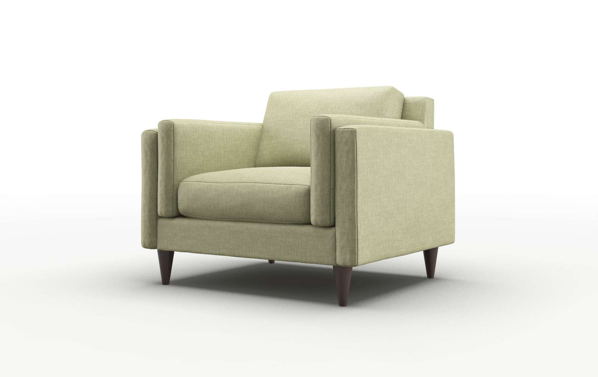 Helsinki Rocket Evergreen Chair espresso legs 4