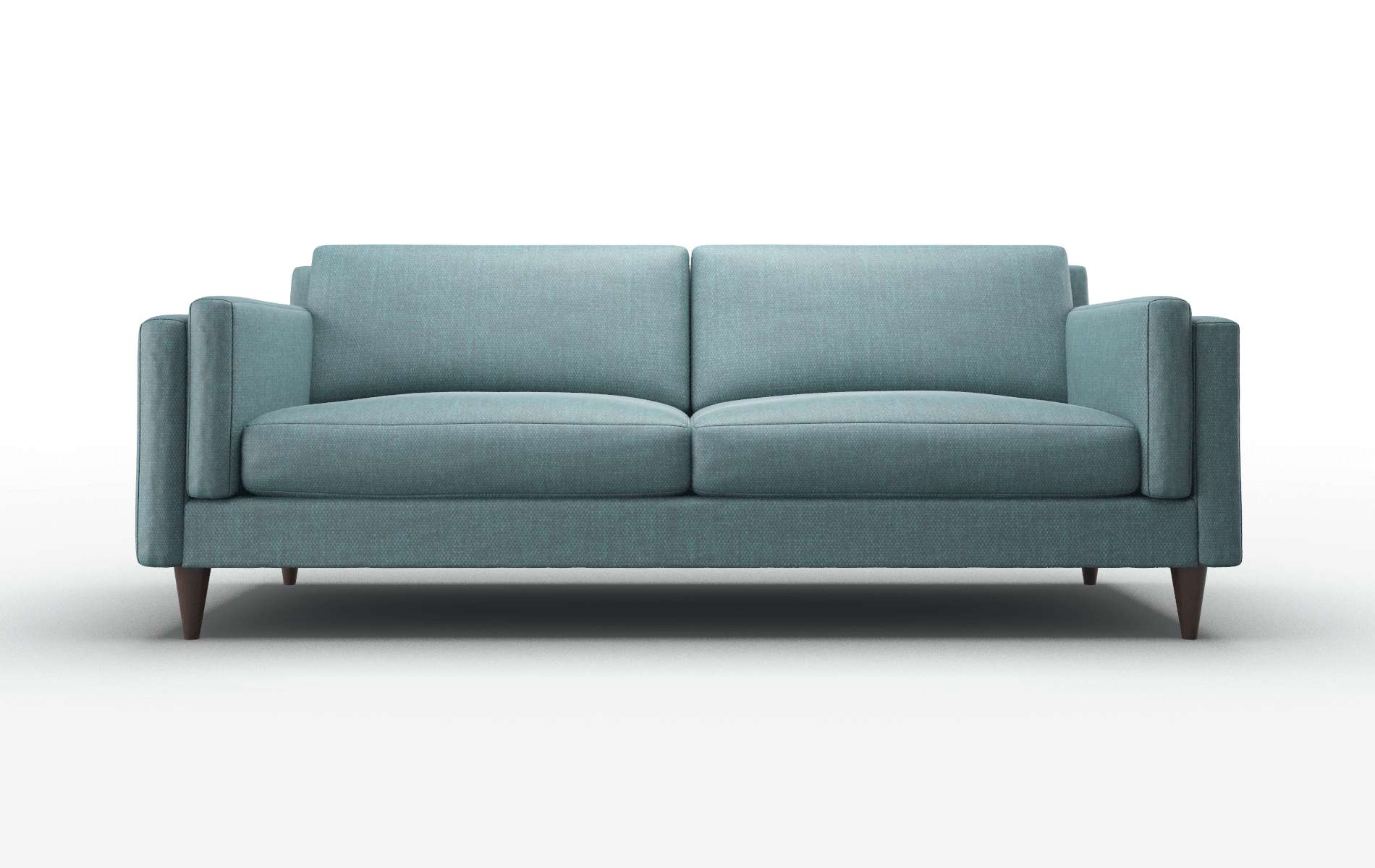 Helsinki Rocket Peacock Sofa espresso legs 1