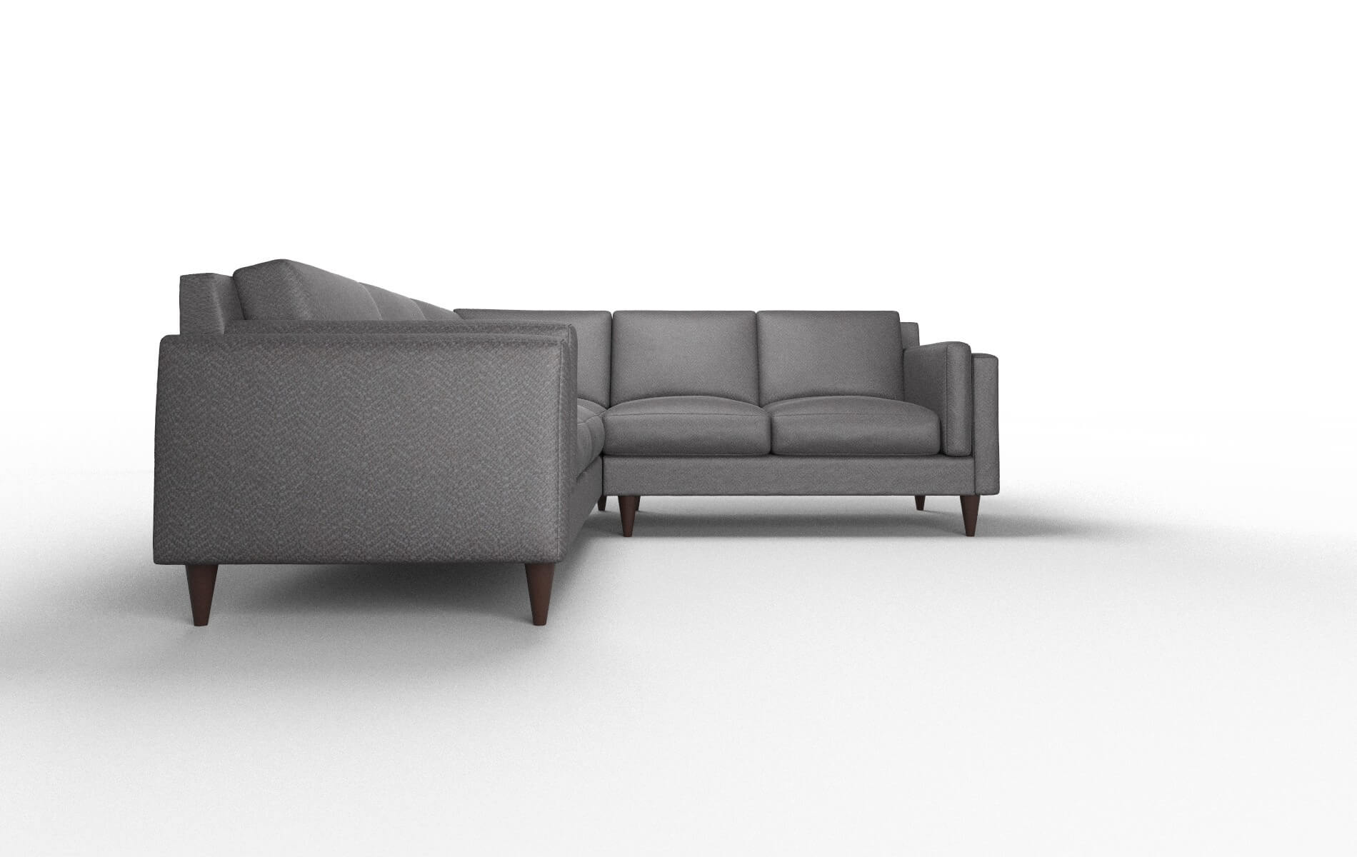 Helsinki Royale Eclipse Sectional espresso legs 2