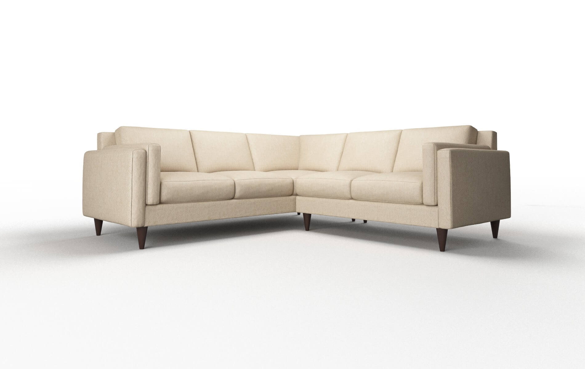 Helsinki Royale Mondo Sectional espresso legs 1