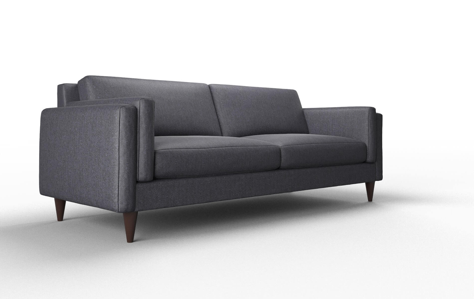 Helsinki Sasha Navy Sofa espresso legs 2