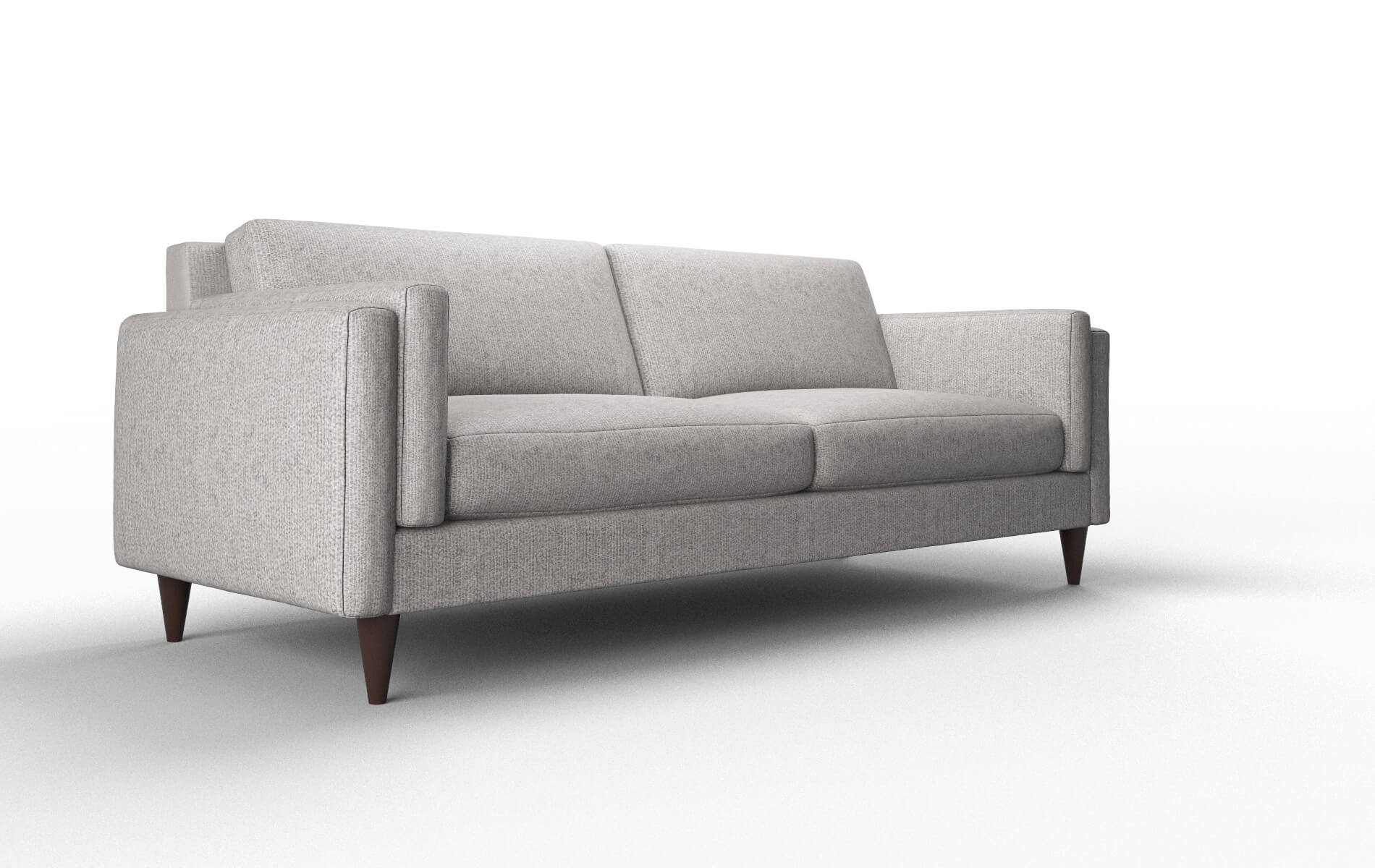 Helsinki Sasha Silver Sofa espresso legs 2