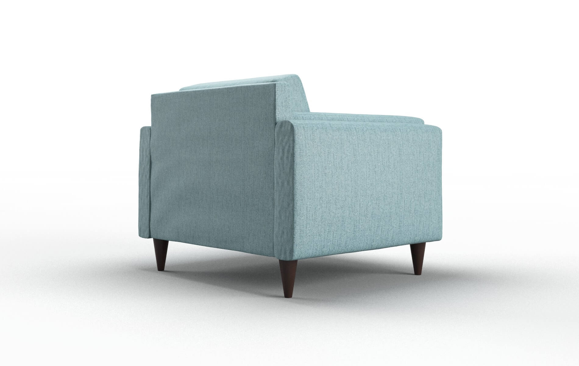 Helsinki Sasha Teal Chair espresso legs 5