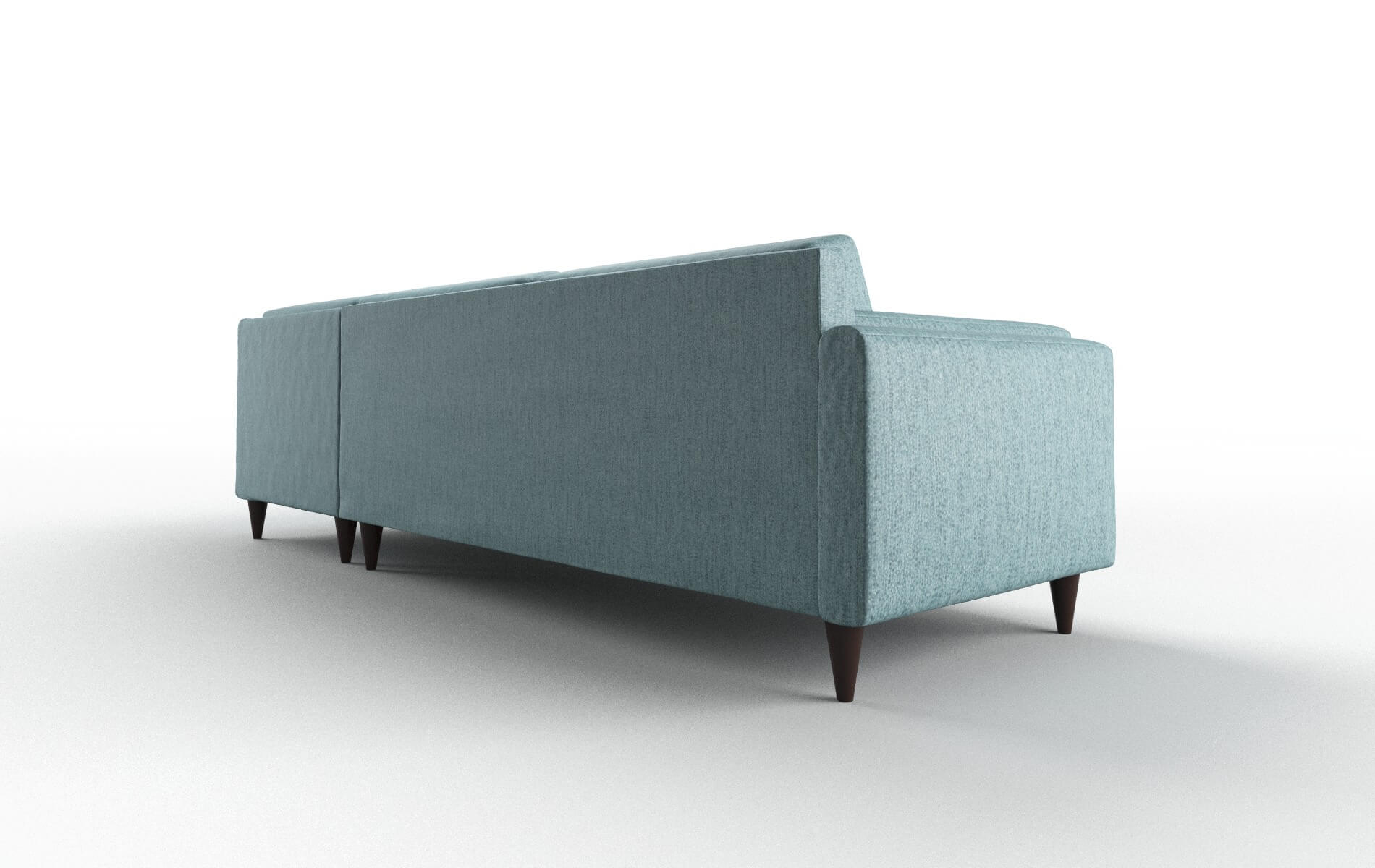 Helsinki Sasha Teal Panel espresso legs 5