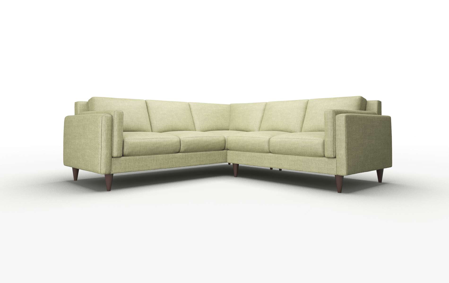 Helsinki Simplex sour_apple Sectional Espresso Legs  1