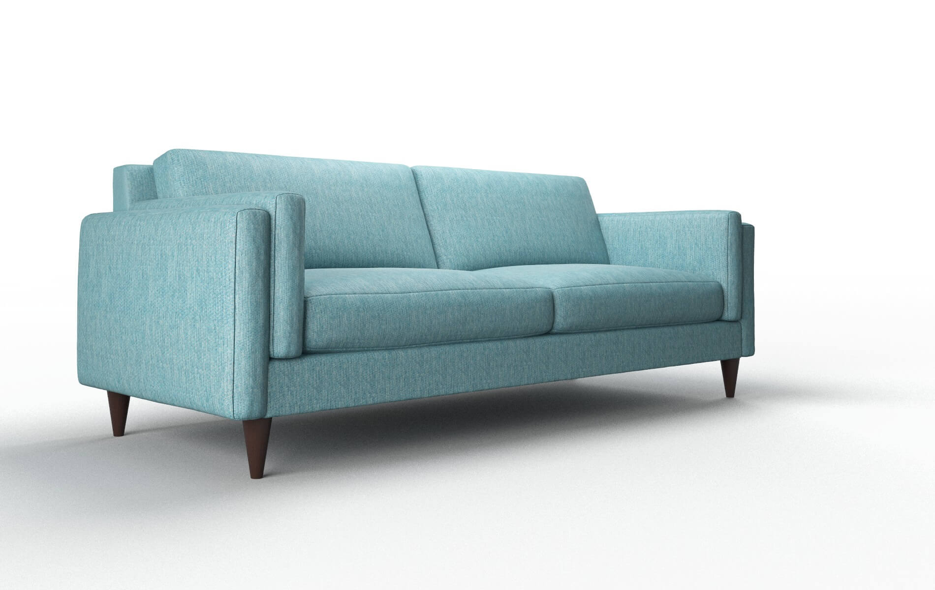 Helsinki Sorrento Denim Sofa espresso legs 2