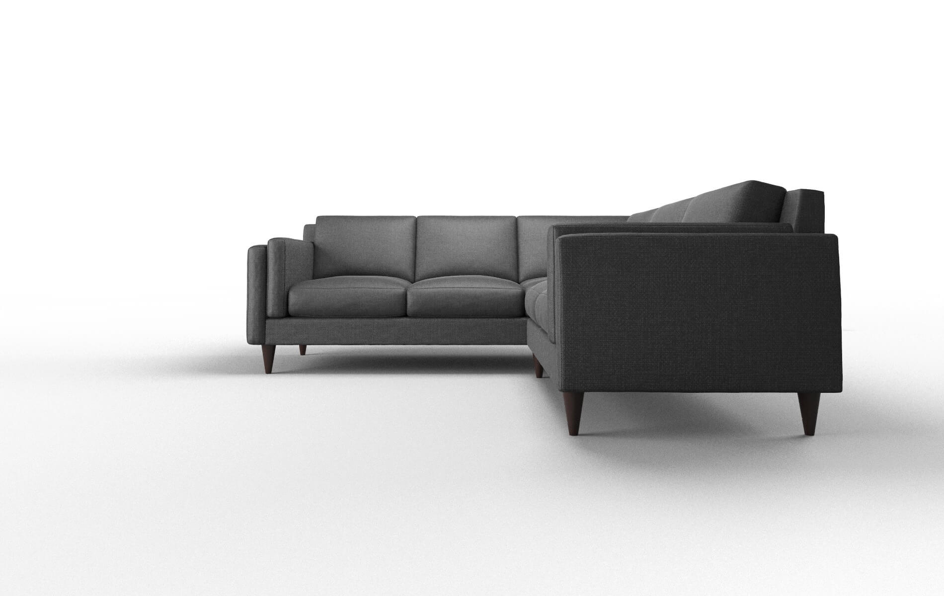 Helsinki Sosoftness 54 Sectional espresso legs 5