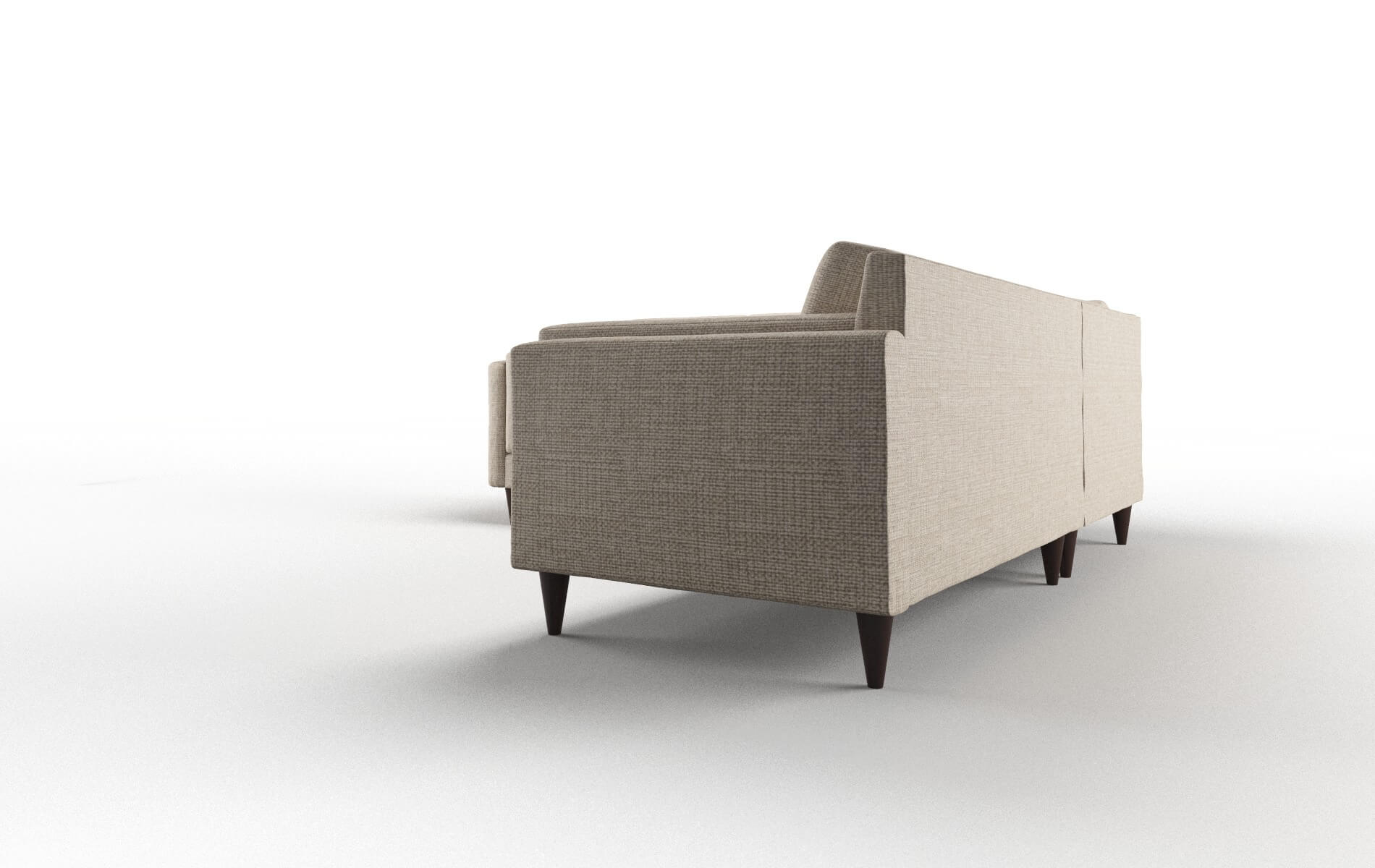 Helsinki Sosoftness 74 Sectional espresso legs 4