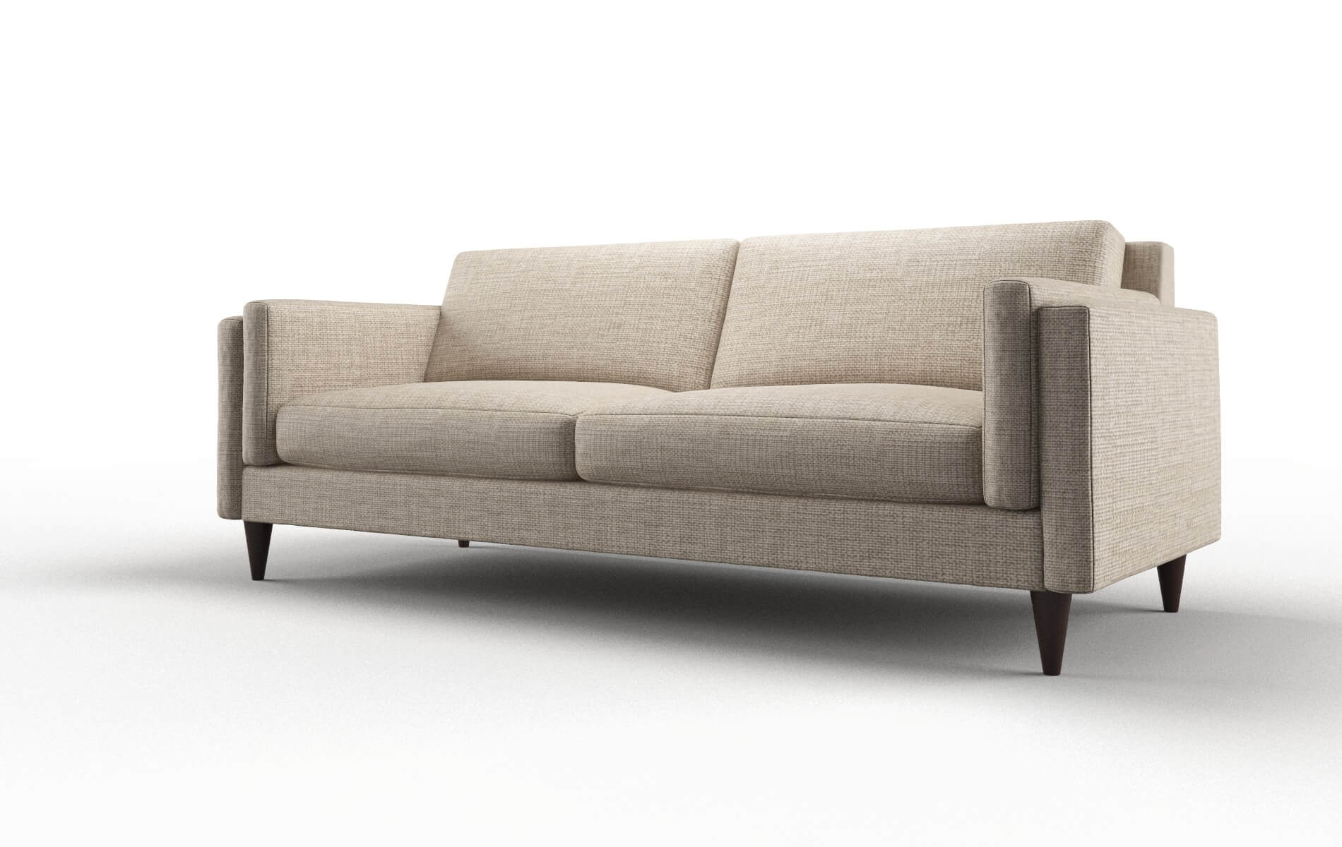 Helsinki Sosoftness 74 Sofa espresso legs 4