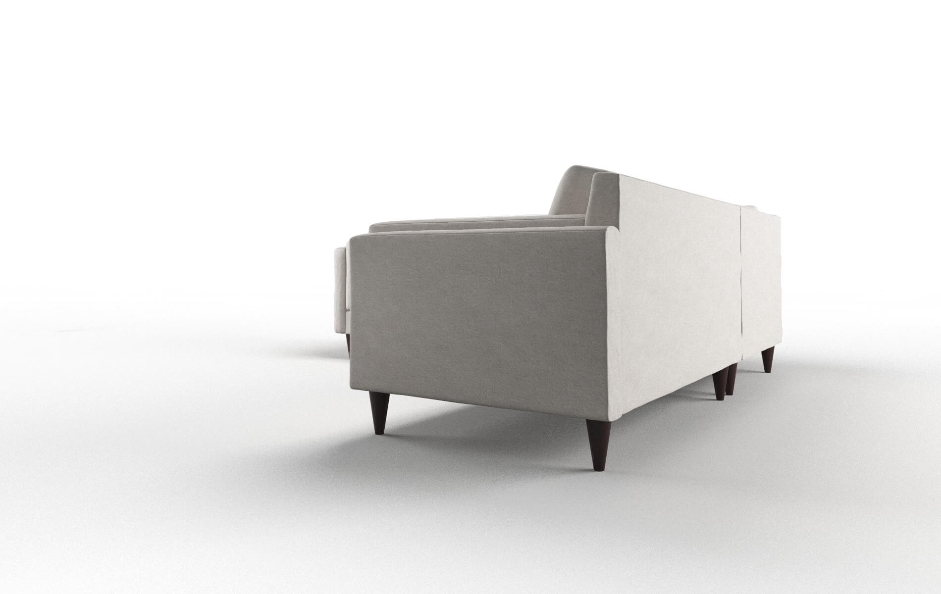 Helsinki Suave Dove Sectional espresso legs 4