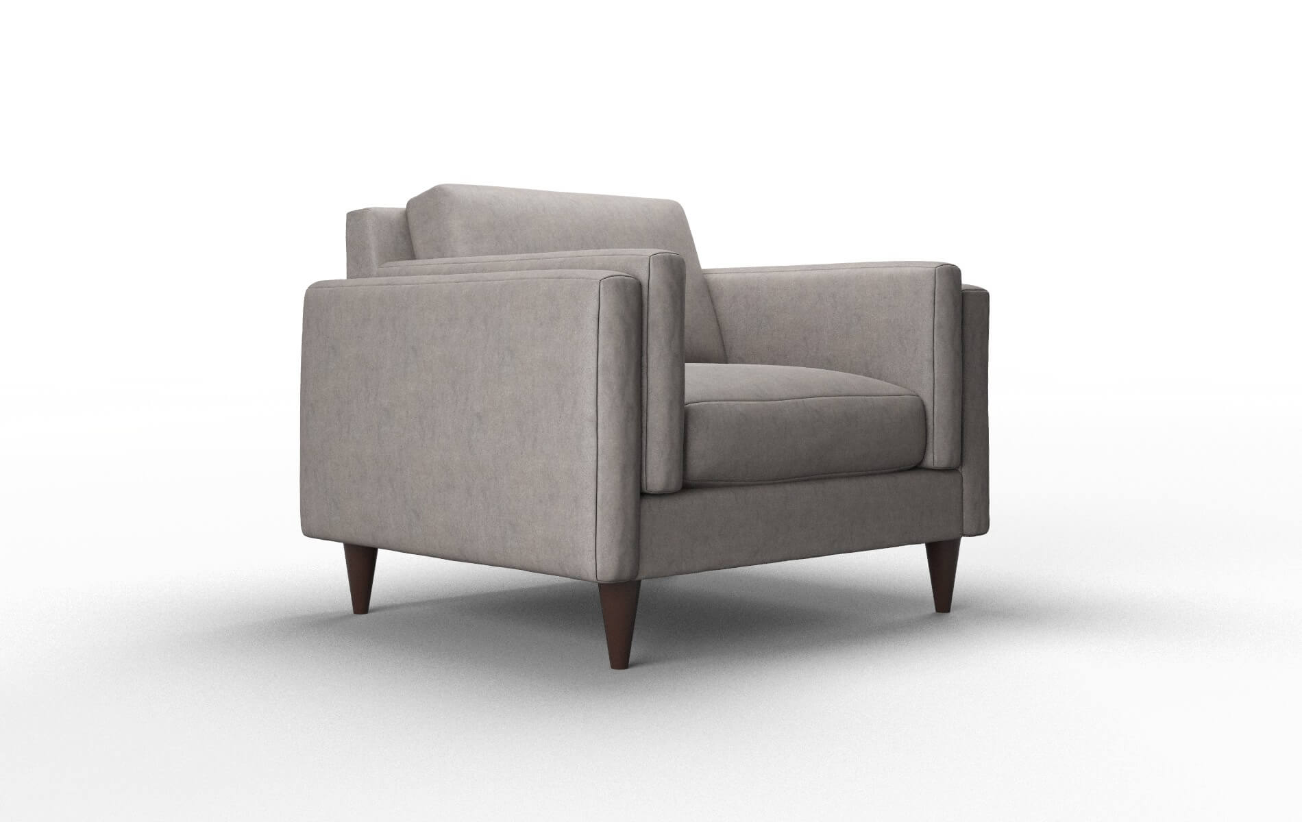 Helsinki Suave Slate Chair espresso legs 2