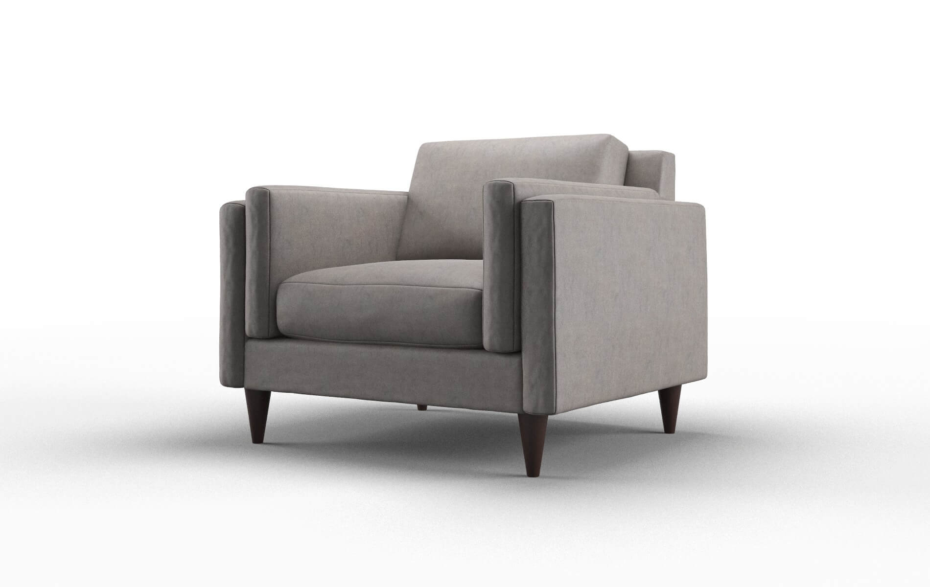 Helsinki Suave Slate Chair espresso legs 4