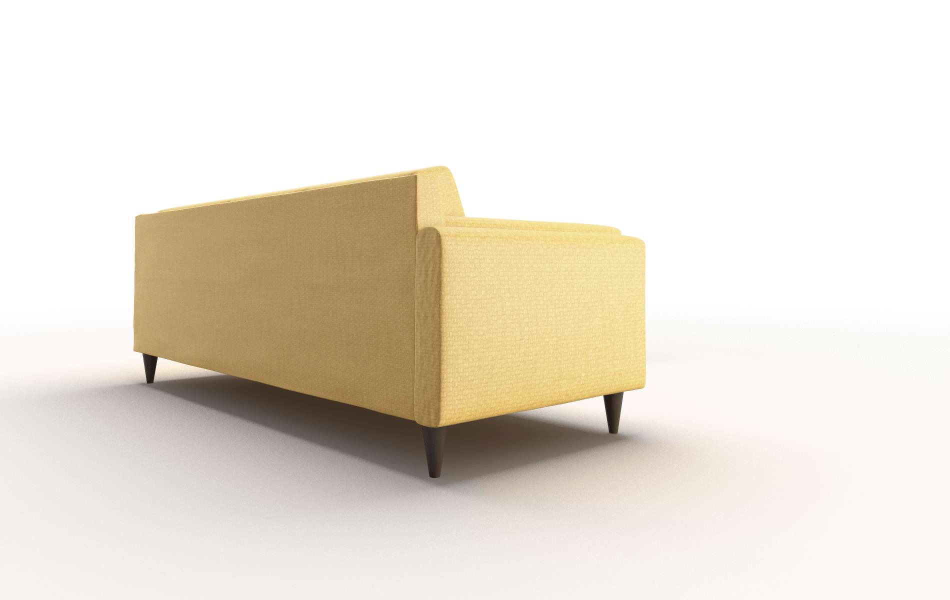 Helsinki Tess Turmeric Sectional espresso legs 3