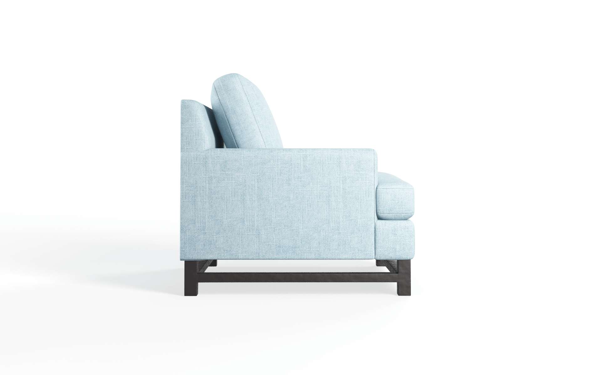 Houston Atlas Turquoise Chair espresso legs 3