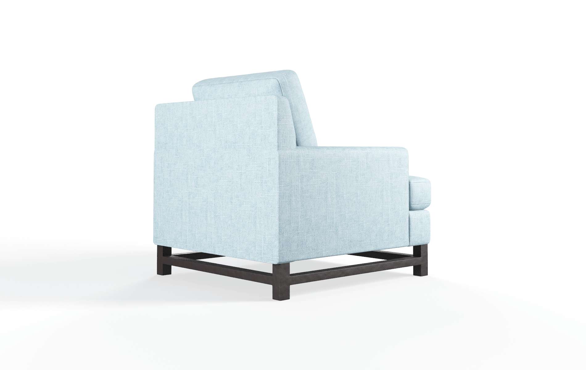 Houston Atlas Turquoise Chair espresso legs 5